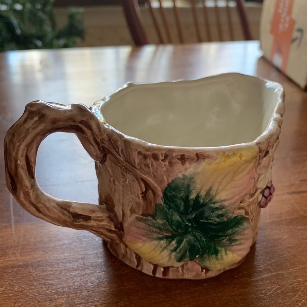 Vintage Fitz & Floyd Woodland Berries & flowers Creamer & Sugar bowl - Picture 4 of 10